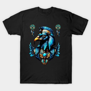 Horus the egyptian falcon god. T-Shirt